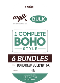 Thumbnail for Outre Mylk Boho Deep Bulk 18