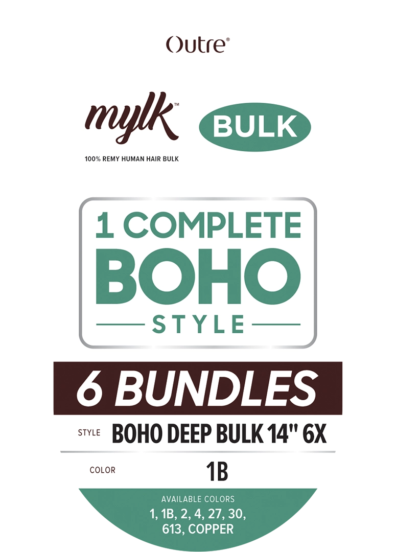 Outre Mylk Boho Deep Bulk 14" 6x Pack