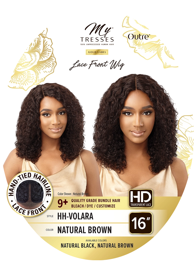 Outre 100% Human Hair MyTresses Gold Label Lace Front Wig HH Volara