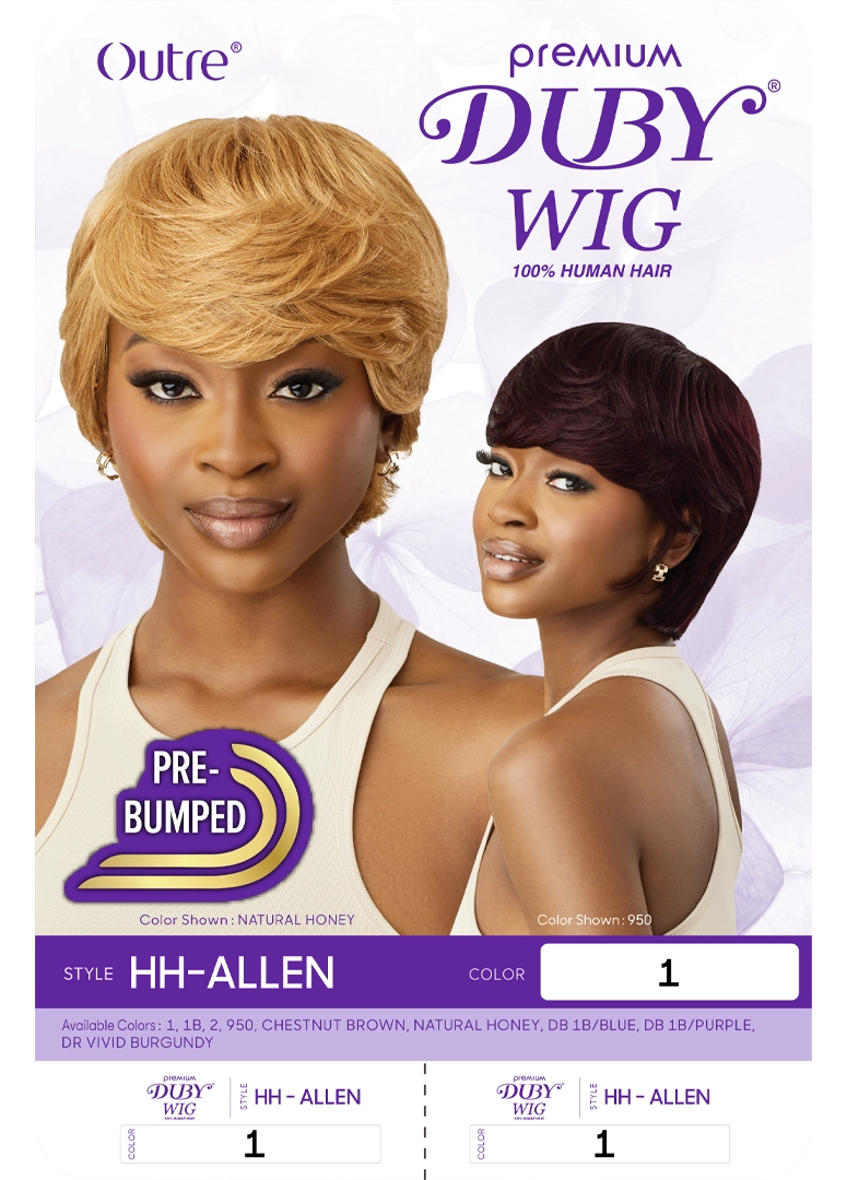 Outre Premium Duby 100% Human Hair Wig HH Allen