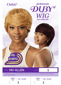 Thumbnail for Outre Premium Duby 100% Human Hair Wig HH Allen