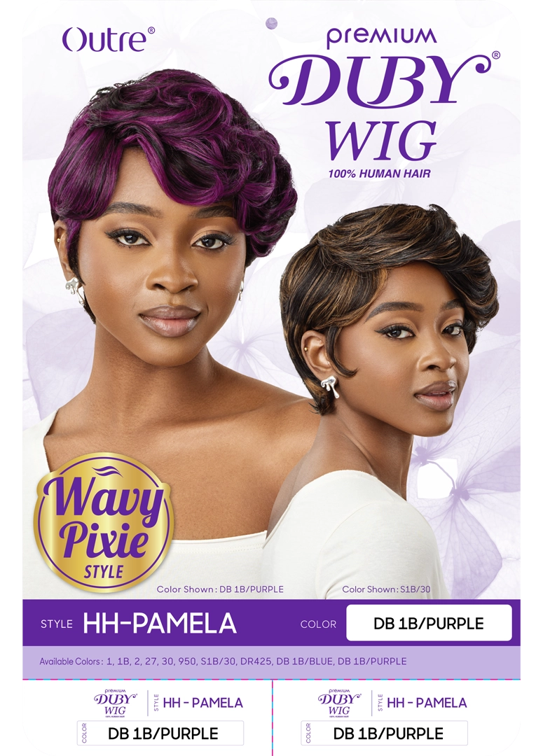 Outre Premium Duby 100% Human Hair Wig HH Pamela