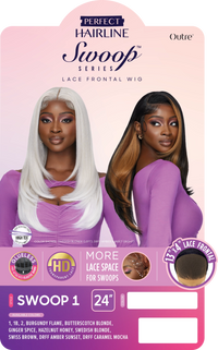 Thumbnail for Outre Perfect Hairline Swoop Series Frontal Lace 13