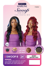 Thumbnail for Outre Perfect Hairline Swoop Series Frontal Lace 13