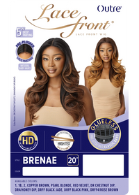 Thumbnail for Outre Synthetic Glueless HD Transparent Lace Front Wig Brenae - Elevate Styles