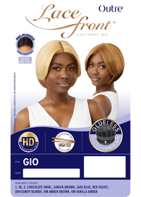 Thumbnail for Outre Synthetic Glueless HD Transparent Lace Front Wig Gio