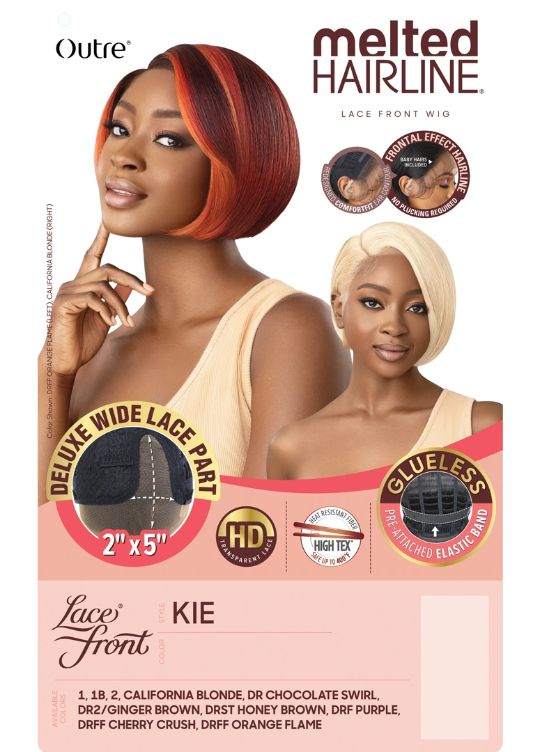 Outre HD Melted Hairline Lace Front Wig Kie - Elevate Styles