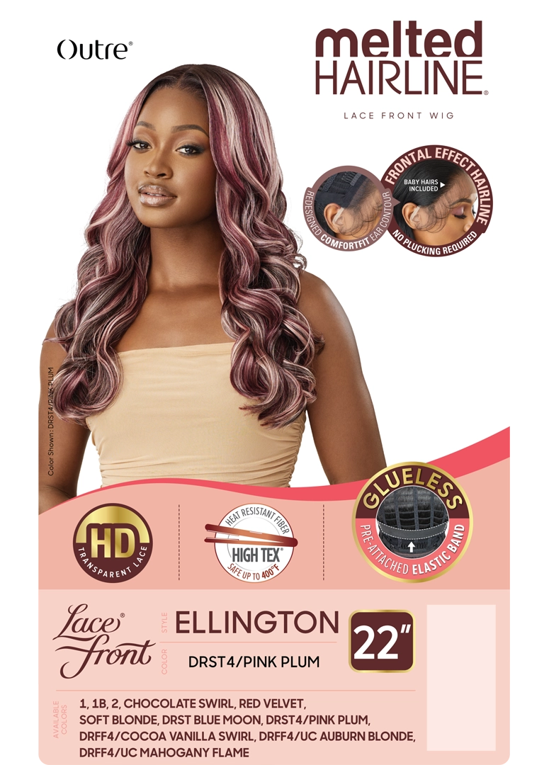 Outre HD Melted Hairline Lace Front Wig Ellington