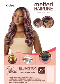 Thumbnail for Outre Synthetic Melted Hairline HD Lace Front Wig Ellington QLMHELL