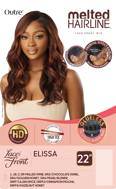 Outre HD Melted Hairline Lace Front Wig - Elissa - Elevate Styles
