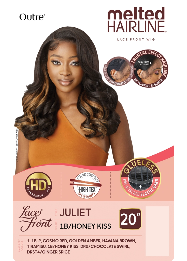 Outre HD Melted Hairline Lace Front Wig Juliet - Elevate Styles