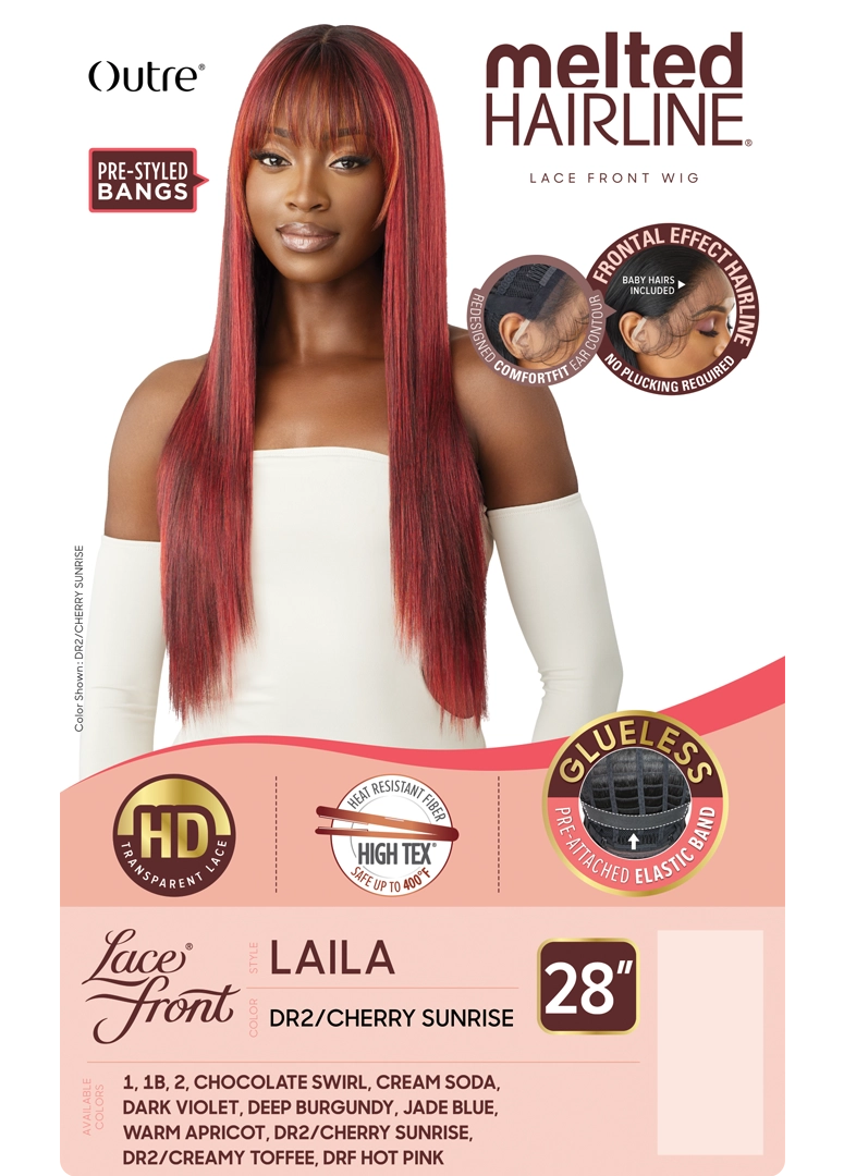 Outre Synthetic Melted Hairline HD Lace Front Wig Laila QLMHLAI