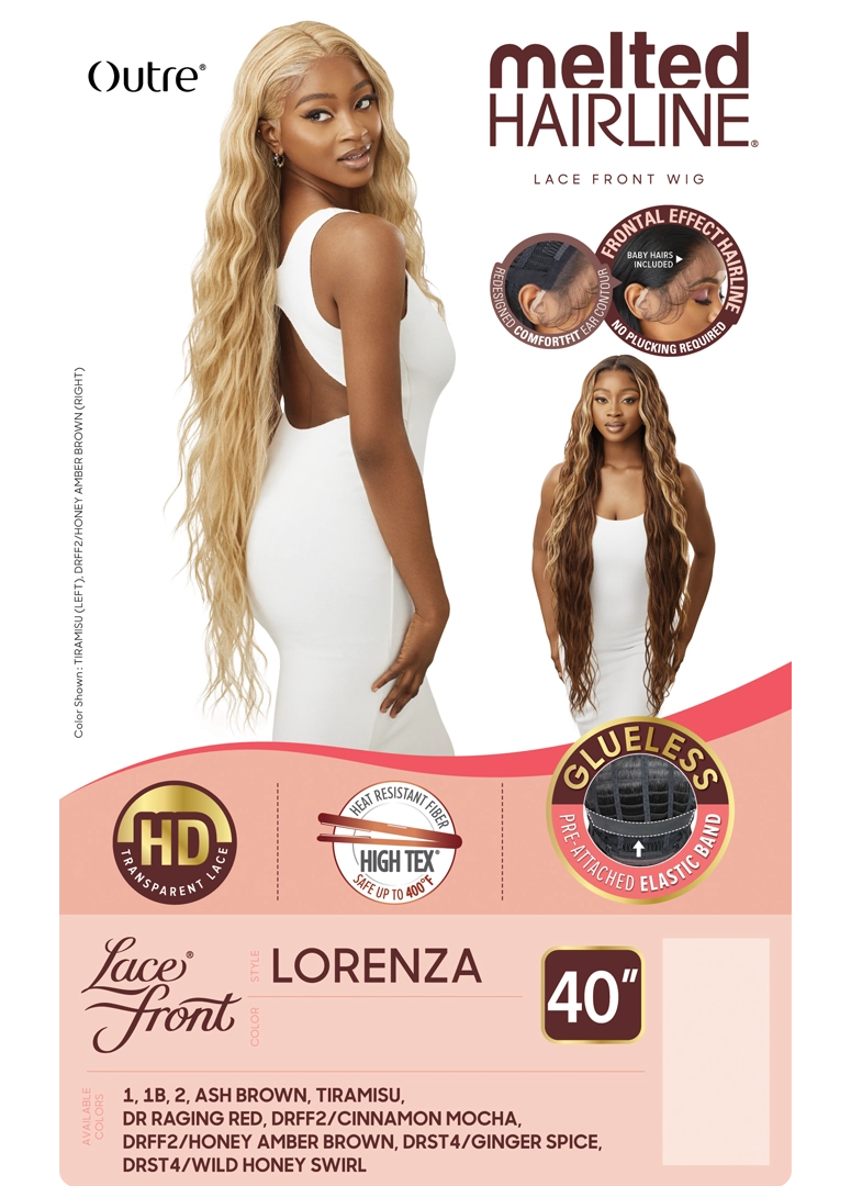 Outre HD Melted Hairline Lace Front Wig Lorenza