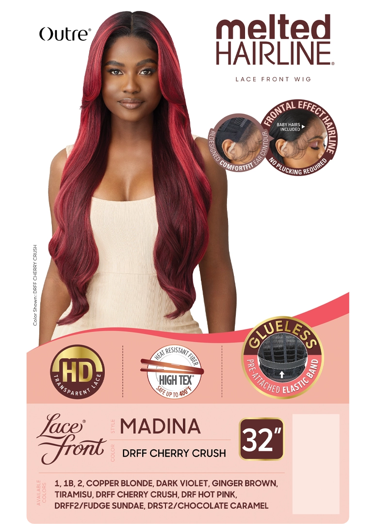 Outre HD Melted Hairline Lace Front Wig Madina