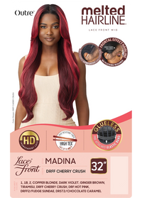 Thumbnail for Outre Synthetic Melted Hairline HD Lace Front Wig Madina QLMHMAD