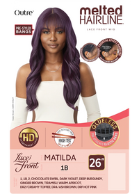 Thumbnail for Outre Synthetic Melted Hairline HD Lace Front Wig Matilda QLMHMAT