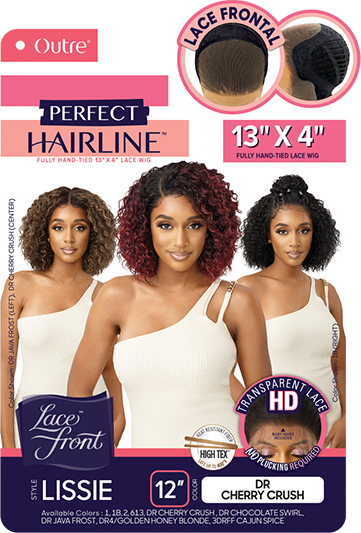 Outre Perfect Hairline HD Transparent 13" x 4" Lace Front Wig Lissie 12" - Elevate Styles