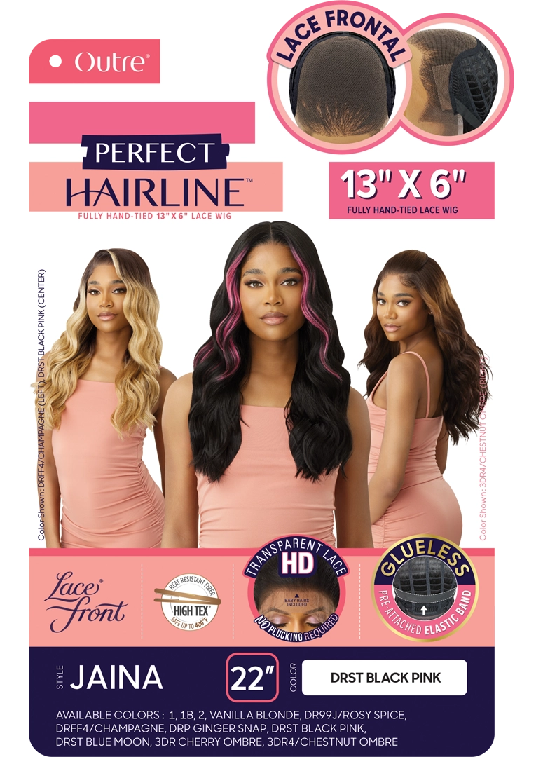 Outre Perfect Hairline 360 Frontal Lace 13"x 6" HD Transparent Lace Front Wig Jaina