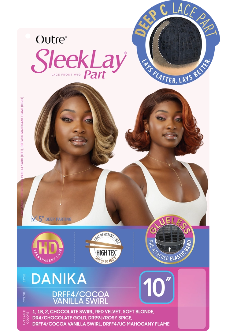 Outre SleekLay Synthetic Lace Front Wig Danika QLSLCDNK