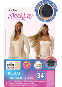 Thumbnail for Outre Synthetic Sleek Lay Part HD Transparent Lace Front Wig Korai - Elevate Styles