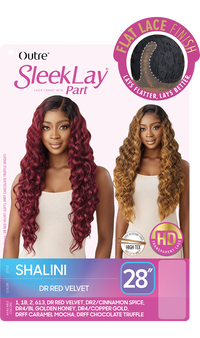 Thumbnail for Outre Synthetic Sleek Lay Part HD Transparent Lace Front Wig Shalini 28