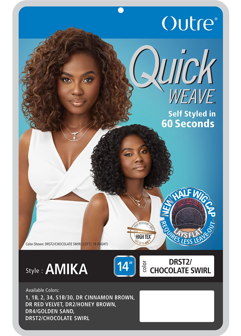 Outre Quick Weave Half Wig Amika QSAMI