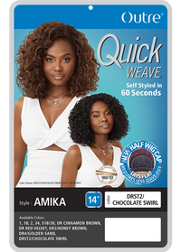 Thumbnail for Outre Quick Weave Half Wig Amika QSAMI