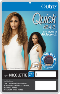 Thumbnail for Outre Quick Weave Half Wig - NICOLETTE - Elevate Styles