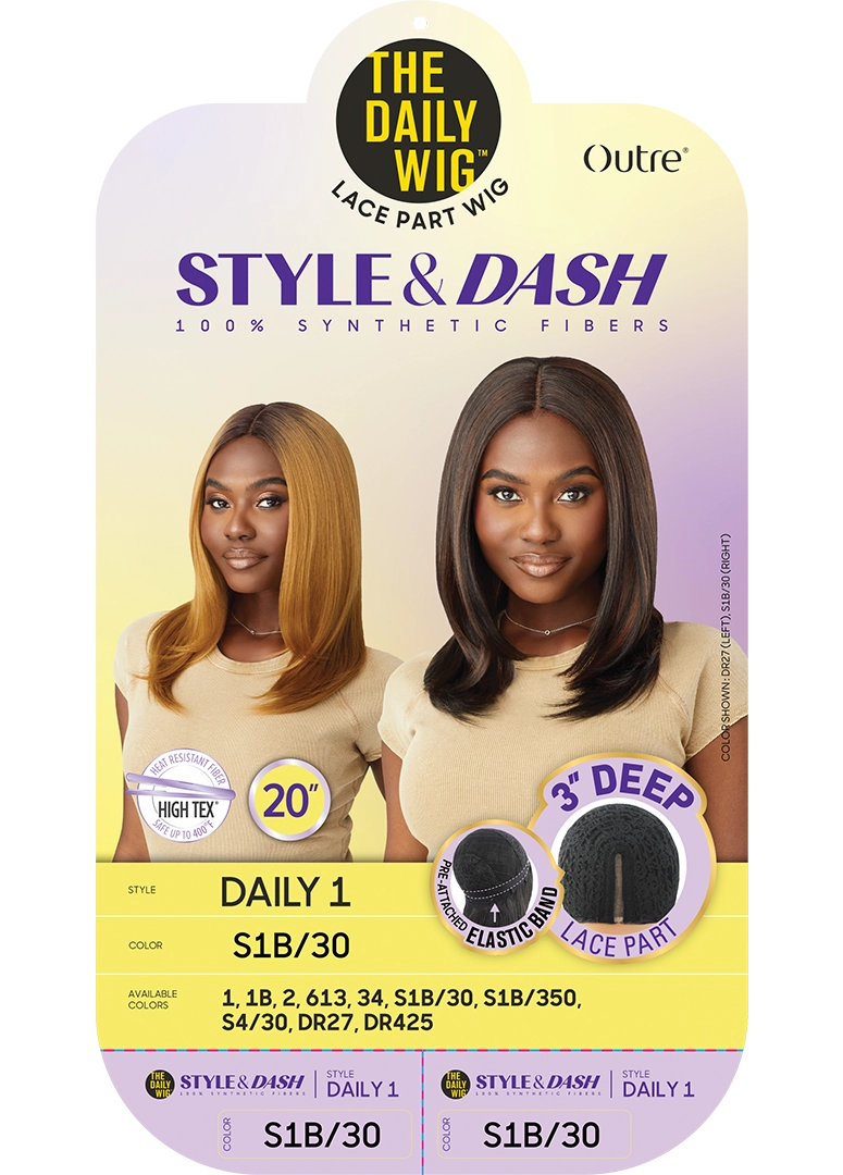 Outre The Daily Wig Style and Dash Lace Part Wig Daily 1