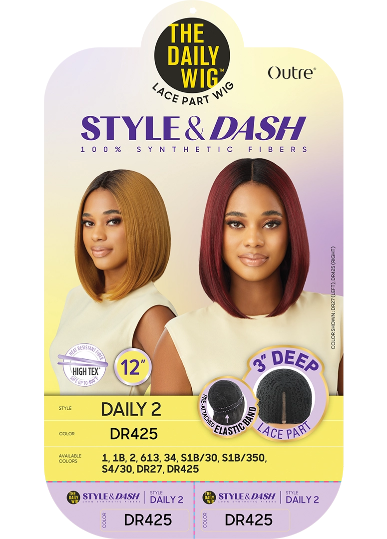 Outre The Daily Wig Style and Dash Lace Part Wig Daily 2