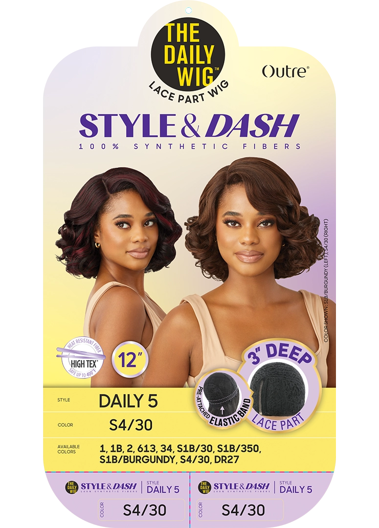 Outre The Daily Wig Style and Dash Lace Part Wig Daily 5