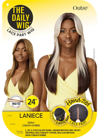 Thumbnail for Outre The Daily Wig Lace Part Wig Laniece 24