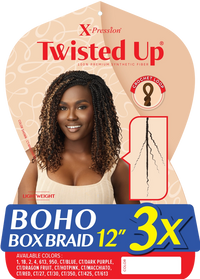 Thumbnail for Outre X Pression Twisted Up Boho Box Braid 12