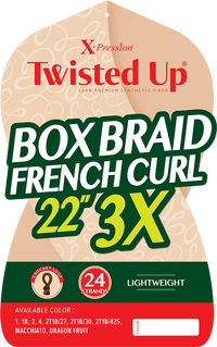 Thumbnail for Outre X Pression Twisted Up Box Braid French Curl 22