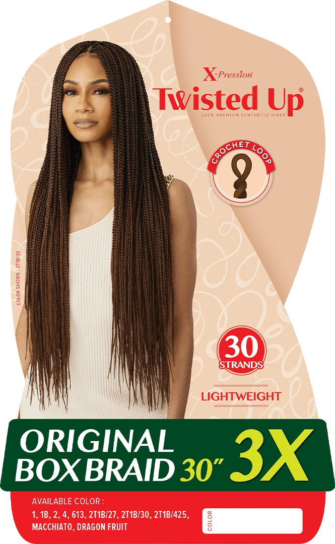 Outre X Pression Twisted Up Original Box Braid 30" 3X