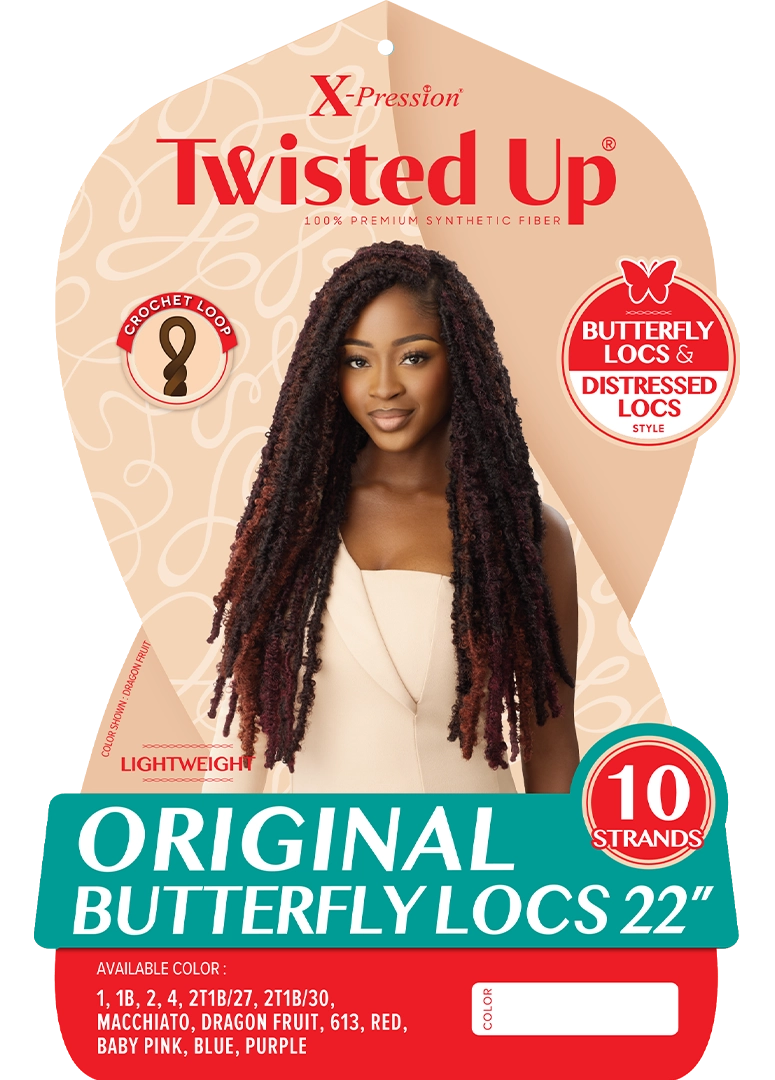 Outre X Pression Twisted Up Original Butterfly Locs 22" 2X