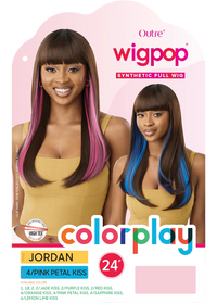 Thumbnail for Outre Wig Pop Synthetic Full Wig Jordan