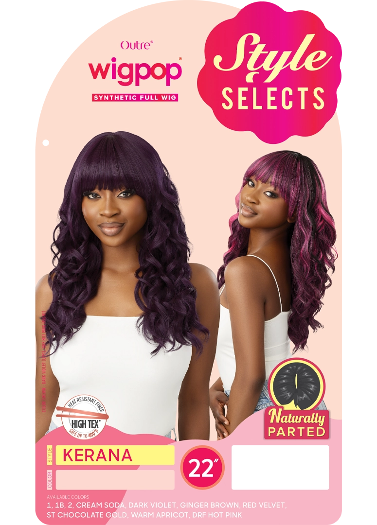 Outre Wig Pop Synthetic Full Wig Kerana