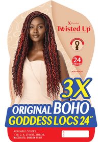 Thumbnail for Outre X Pression Twisted Up Original Boho Goddess Locs 24