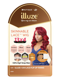 Thumbnail for Nutique Skinable ILLUZE 13x4 Lace Flip Up Lace Front Wig Tannis - Elevate Styles