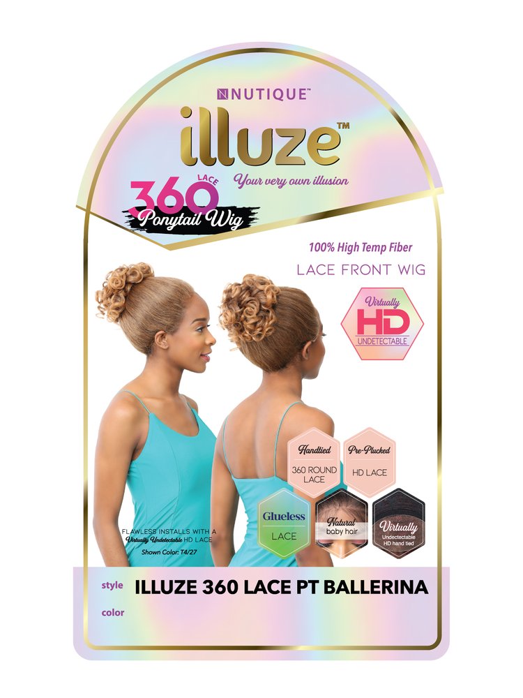 Illuze 360 Lace Front Wig Pony Tail Collection PT Ballerina - Elevate Styles