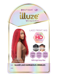 Thumbnail for Nutique ILLUZE HD Lace Lace Front Wig Gorgeous Crinkles - Elevate Styles