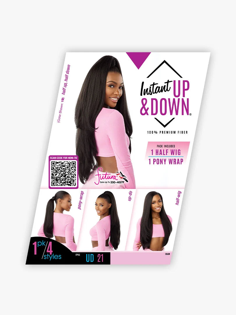 Sensationnel Instant Up & Down Instant Wig 21 ISUD021