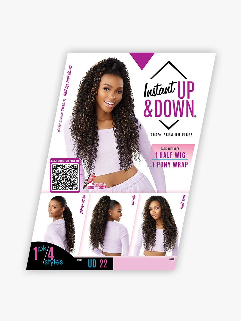 Sensationnel Instant Up & Down Instant Wig 22 ISUD022