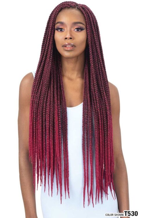 Shake N Go Freetress Braid 3x Individual Box Braid 28" *COLOR 1 ONLY*