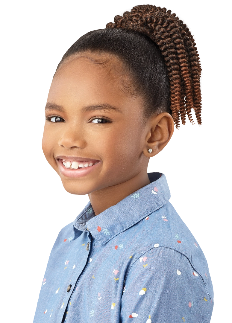 Outre Lil Looks Drawstring Pony Spring Twist 8