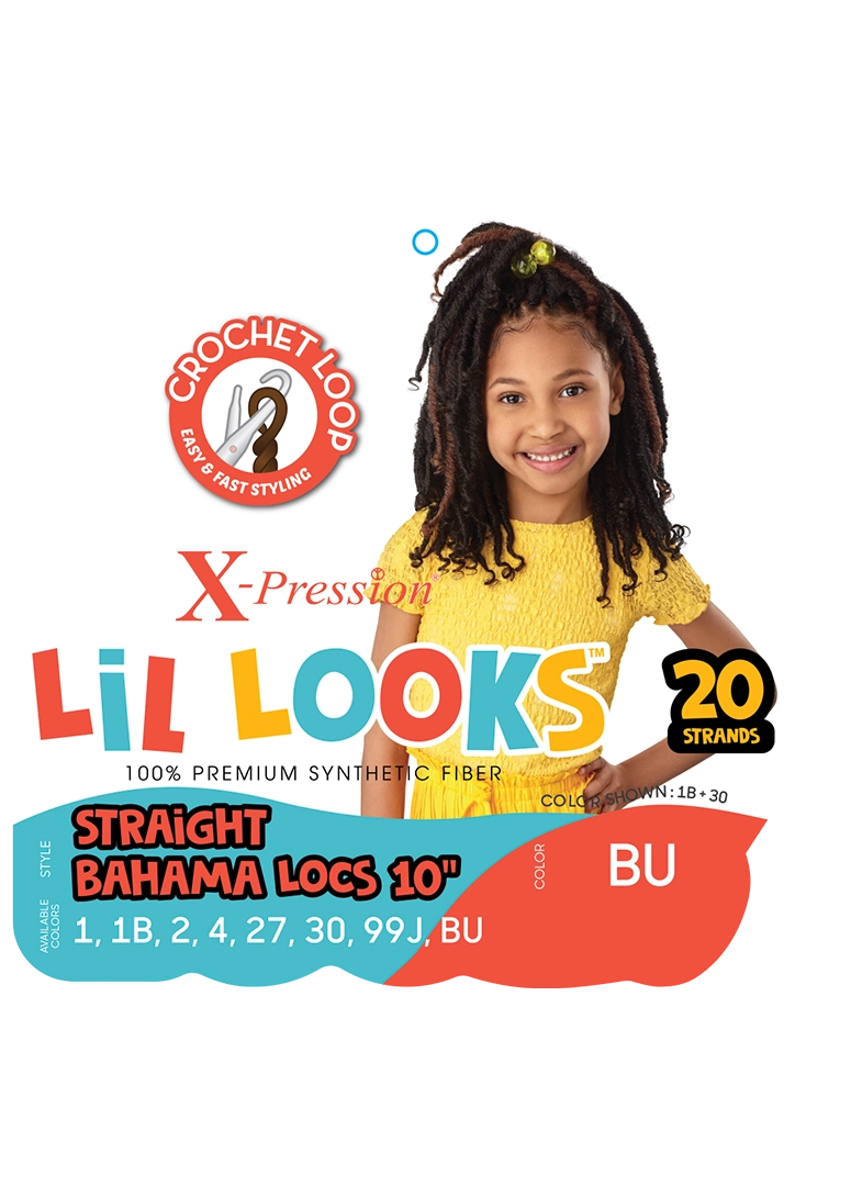 Outre Synthetic X-Pression Lil Looks Straight Bahama Locs 10" - Elevate Styles