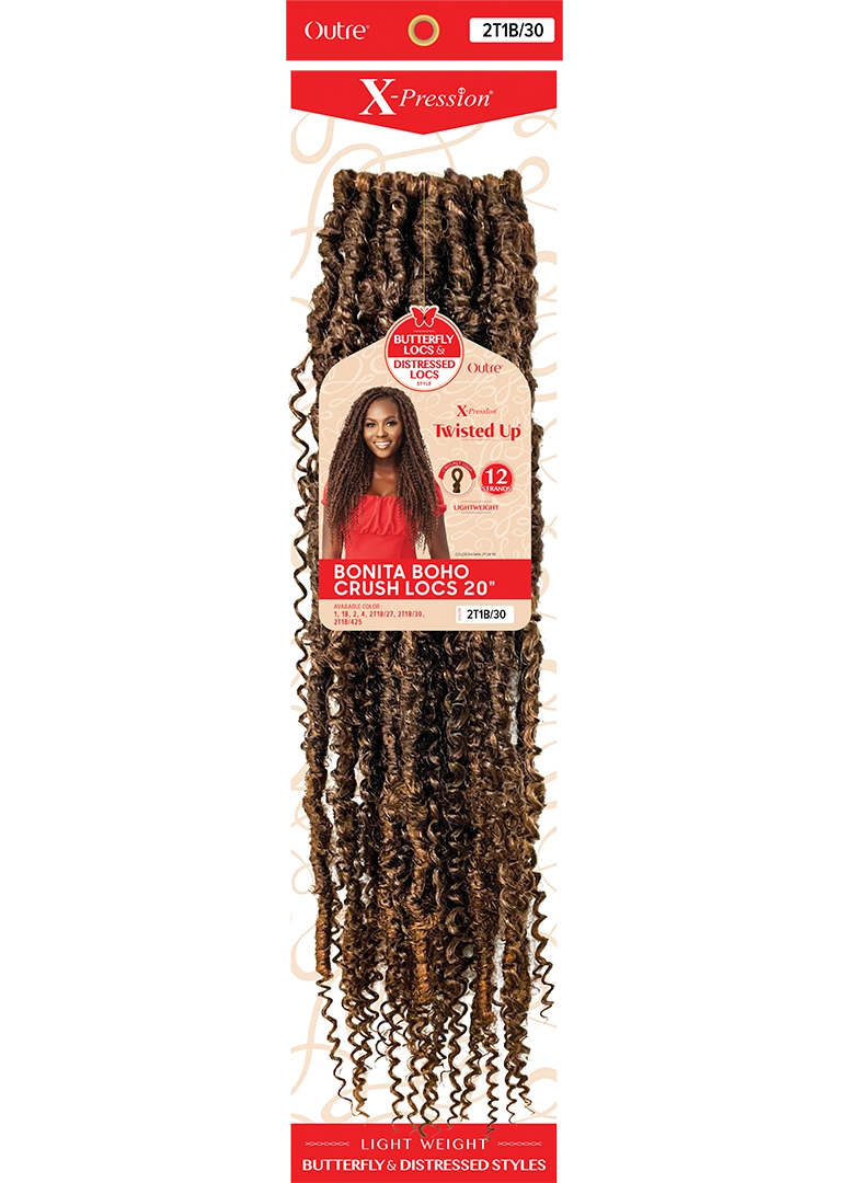 Outre X Pression Twisted Up Bonita Boho Crush Locs 20"