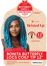 Thumbnail for Outre X Pression Twisted Up Butterfly Locs Coily Tips 12