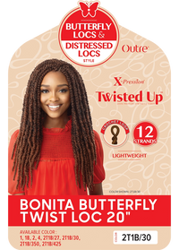 Thumbnail for Outre X Pression Twisted Up Bonita Butterfly Twist Locs 20